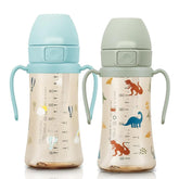 GROSMIMI Flip Top Sippy Cup with air balloon design, spill prevention for toddlers.