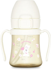 GROSMIMI x KNOTTED flip-top lid keeps drinks spill-free for toddlers.