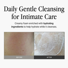 Groundplan Feminine Wash bottle-label closeup highlights compact daily-use packaging