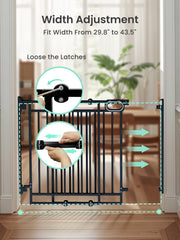 Auto-close and stay-open functionality highlighted on GROWNSY gate.
