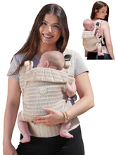 GROWNSY baby carrier in front carry position for close contact and calm moments