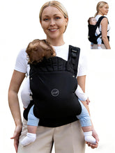 GROWNSY baby carrier with one-click release for quick, secure wearing.