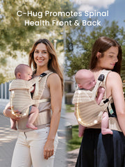 GROWNSY breathable mesh keeps air flowing for both wearer and baby