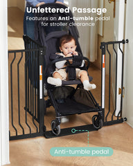 Grownsy Mom's Choice gate shows clear pressure indicator for reliable installation
