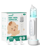 Grownsy nasal aspirator with five suction levels for gentle care.