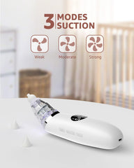 GROWNSY three silicone tips for gentle, safe suction for babies