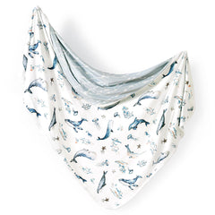 GRSSDER jersey-knit baby blanket texture for gentle, breathable warmth