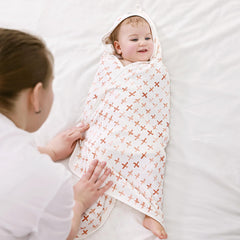 GRSSDER 34x34 towel size shown, built to last through growing stages