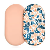GRSSDER blush flora bassinet sheet with floral print, breathable and snug