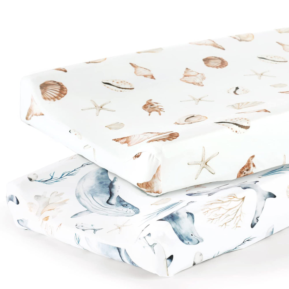 GRSSDER Changing Pad Cover in ultra-soft jersey-knit fabric for cozy daily use.