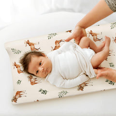GRSSDER changing pad cover crafted to fit 32x16 inch pads with elastic edge