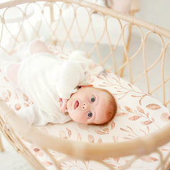 GRSSDER Blush Floral Print adds gentle nursery detail