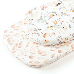 GRSSDER Elastic Bottom Bassinet Sheet quick secure fit