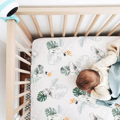 GRSSDER stylish patterns add calm, coordinated look to your nursery.