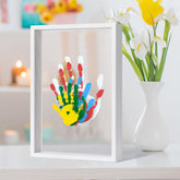 Guanshiya Family Handprint Kit frame front for a lasting family memory