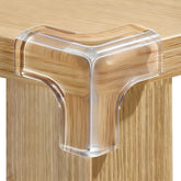 Gudui 8-pack corner protectors in clear design for seamless edge protection