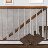 Gudui safety stair net on banister provides child protection during play.