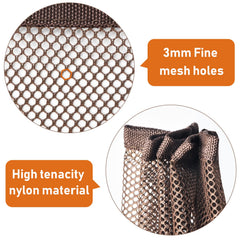 Gudui indoor outdoor net mounted on railing for versatile safety.