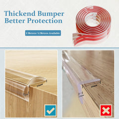 Gudui four corner guards protect table and cabinet corners for safer spaces.