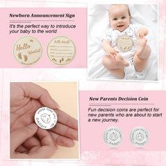 Guiqulai new parents gift box for baby showers and announcements