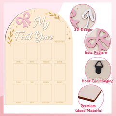 Guiqulai pink bow hairclip complements baby outfits and decor
