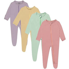 GUISBY two-way-zip feature enables easy diaper changes without exposing tummy