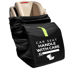 Guiseapue car seat travel bag with durable nylon material for protection on the go.