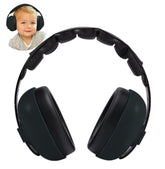 GUKOY baby ear protection folded earmuffs show compact portability for on-the-go use.