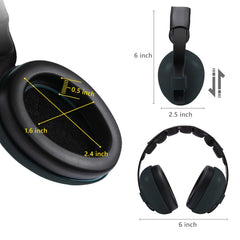 GUKOY UV-guard shell protects ears during crowded events.