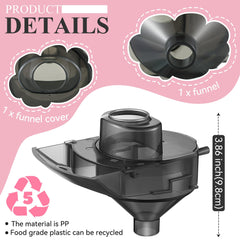 Gulfmew PP food-grade material close-up, durable replacement parts