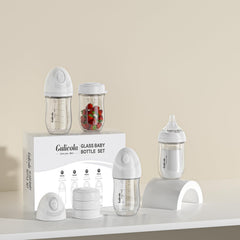 Gulicola extra slow flow nipple for controlled newborn feeding.