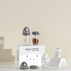 Gulicola 5oz bottle with slow flow nipple for steady feeding and minimal interruptions