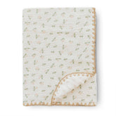 Gunnaicat baby swaddle blanket 40x40, soft and cozy for secure swaddling.