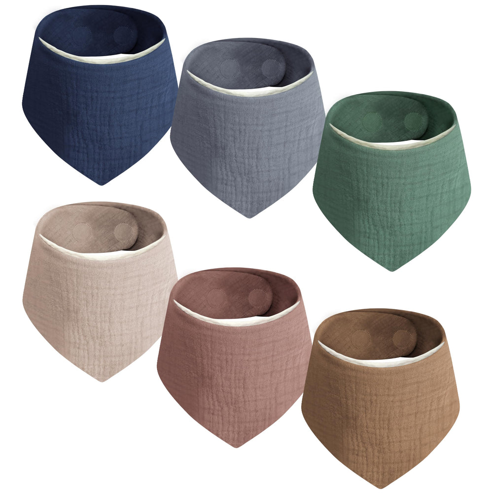 GUNTAIL magnetic bandana bib with secure closure for easy wear and removal