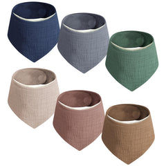 GUNTAIL magnetic bandana bib with secure closure for easy wear and removal