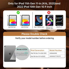 GUSGU SplitFolio for 2022 iPad 10th Gen in a clean, versatile setup with detachable keyboard
