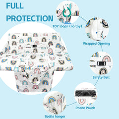 gxfcymxbd safety harness for baby adds security during meals and shopping