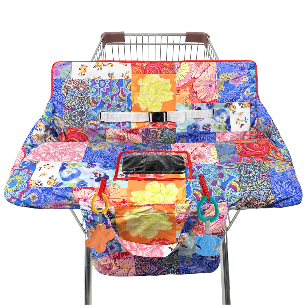 gxfcymxbd shopping cart cover for baby keeps surfaces clean during shopping