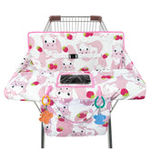 gxfcymxbd shopping cart cover with soft cotton for clean, comfortable baby seating while shopping.