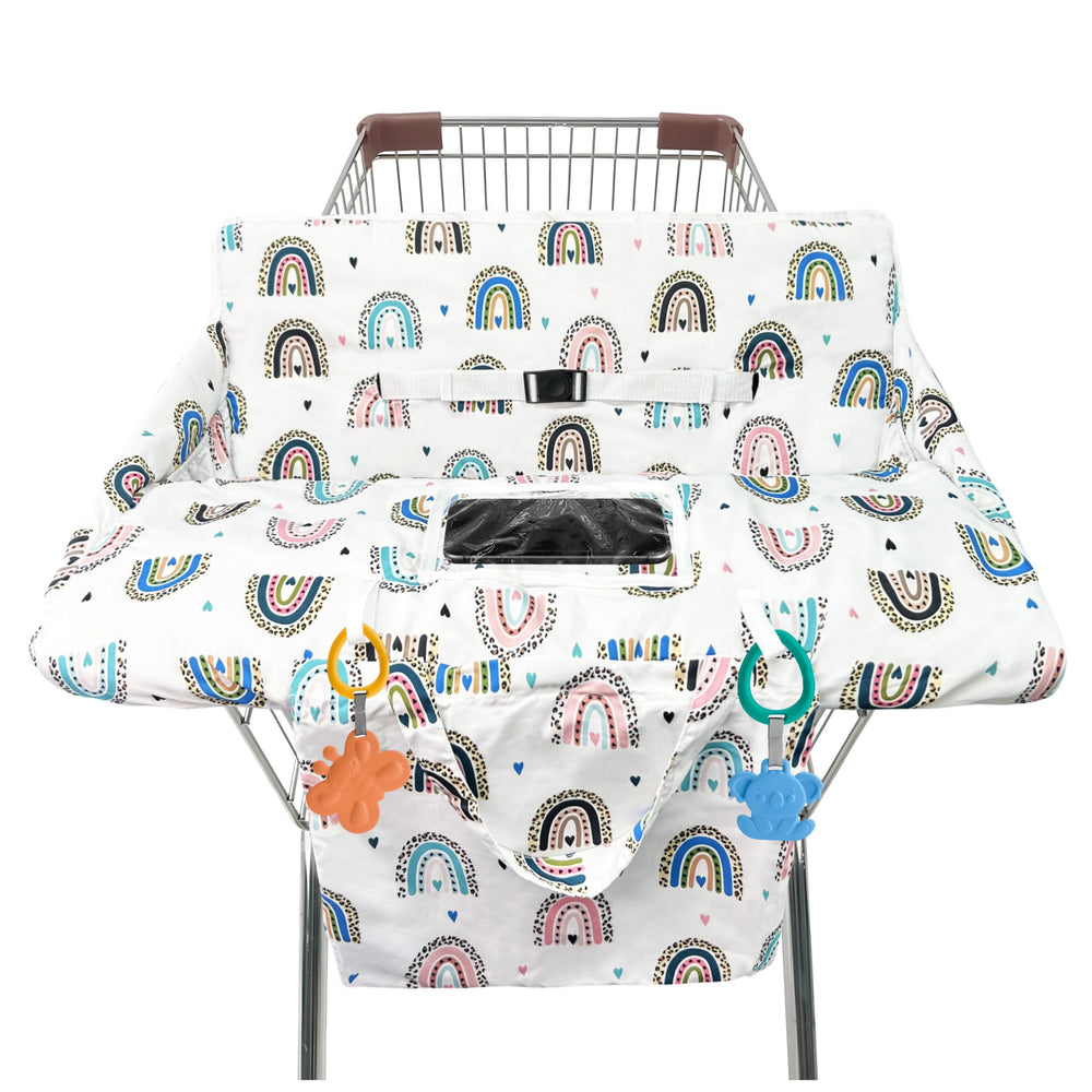 gxfcymxbd shopping cart cover provides soft cotton comfort for baby during store visits