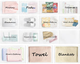 GZ-AMDZJ 20-pack hospital bag set with labeled sections for quick organization.