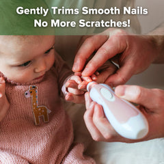 Haakaa baby nail trimmer with LED light aids precise trimming