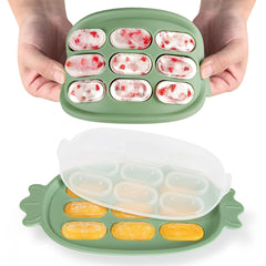 Haakaa Baby Popsicle Mold assembly for easy, mess-free use.