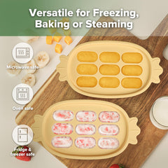 Haakaa breastmilk popsicle 0.3oz portion for quick grabs.