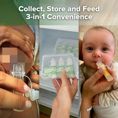 haakaa Cloth wipes simplify gentle cleansing and prep before feeding.