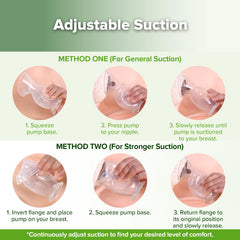 haakaa Gen.2 milk collection on the go supports passive let-down