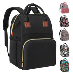 Habopet diaper bag backpack front view, versatile everyday bag for parents.