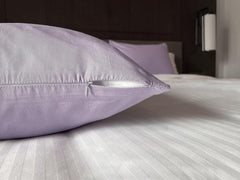 Hadi Bedding Egyptian cotton weave pillowcase highlighting breathable, wrinkle-resistant fabric