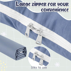 Hahafelt 55x31 inch maternity cover provides snug fit.