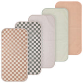 Hahafelt five-piece muslin waterproof liner set for quick diaper changes